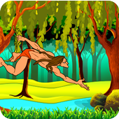 Run tarzan jungle world free icon