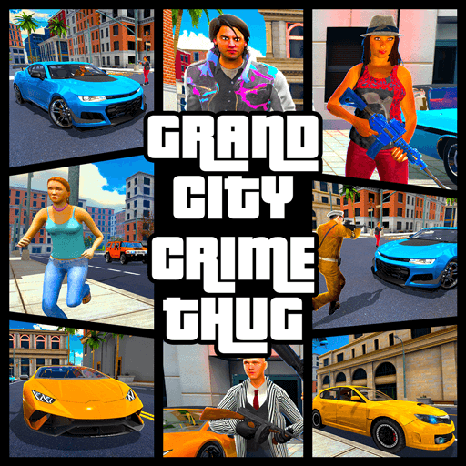Grand City Crime Thug - Gangster Crime Simulator icon