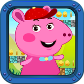 Super Pig World frEE Peppa Sandy Game icon