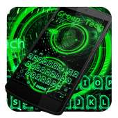 Green Tech Keyboard Theme on 9Apps