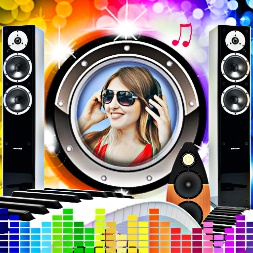 Dj music photo editor: frames icon