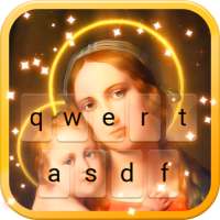 Holy Mary Animated Keyboard   Live Wallpaper on 9Apps