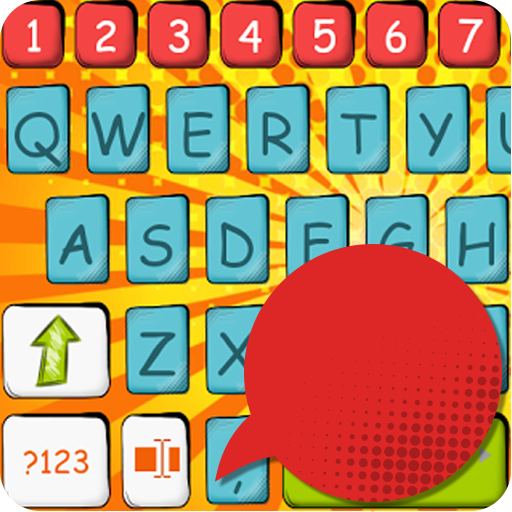 ai.keyboard Comic Book theme icon