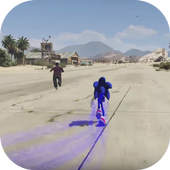 Super Sonic GTA Mods Run icon