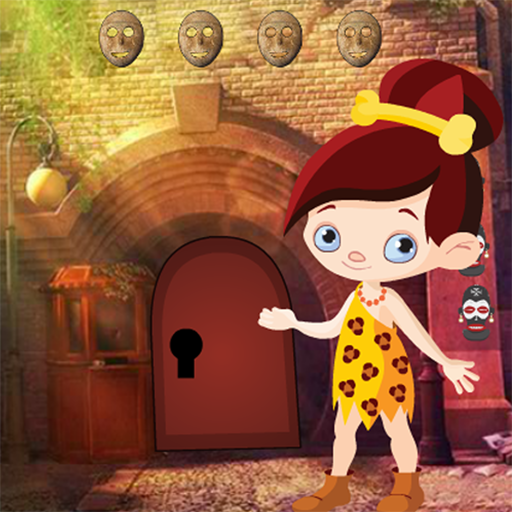 Stone Age Girl Rescue Best Escape Game-277 icon