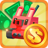 Blocky Shooter - Pixel Tank Spiele icon