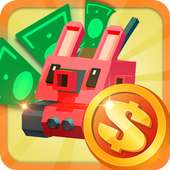 Blocky Shooter - Jeux de Pixel Tank