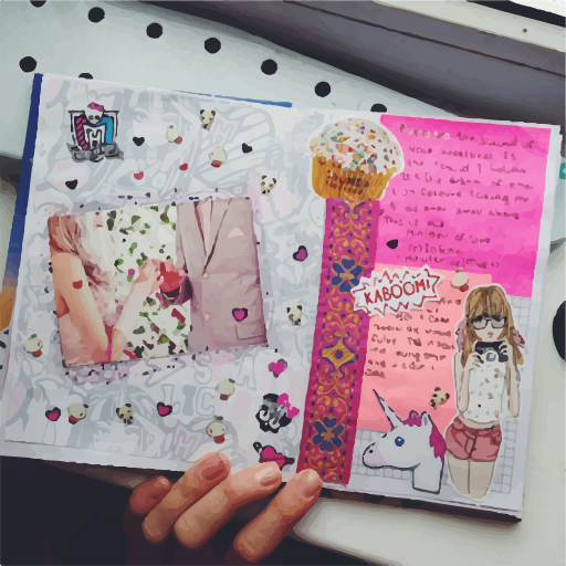 Making a personal diary icon