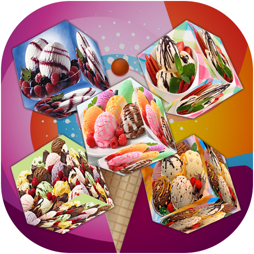 Ice Cream  cube live wallpaper icon