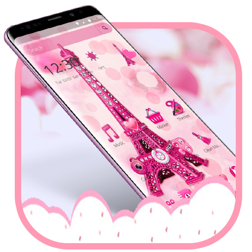 Eiffel tower theme package icon