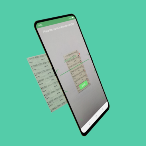 Scratch card scanner icon