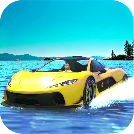 Waterpark Car Slide Racing 2019 icon