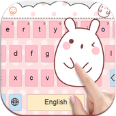 Розовый котенок милый иконка