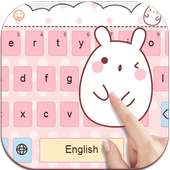 Розовый котенок милый