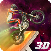 Space Bike Stunts 3D 2018 - Free icon