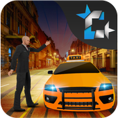 Luxury Taxi Driving 3D Game icon