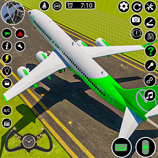 Airplane Game Flight Simulator icon