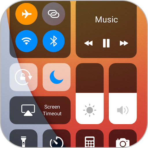 Control Center iOS 14 - Quick Settings for iPhone icon