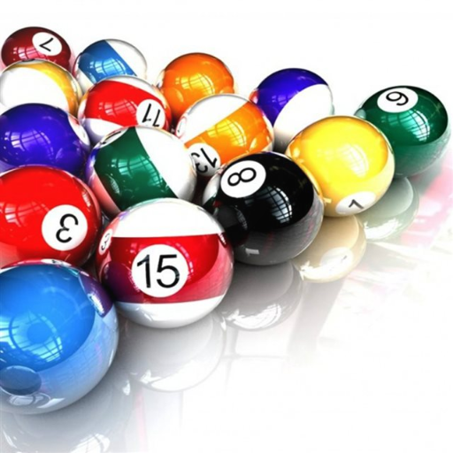 Billiard, Pool Ball 8 Ball 9, 15 Ball &amp; Snooker icon