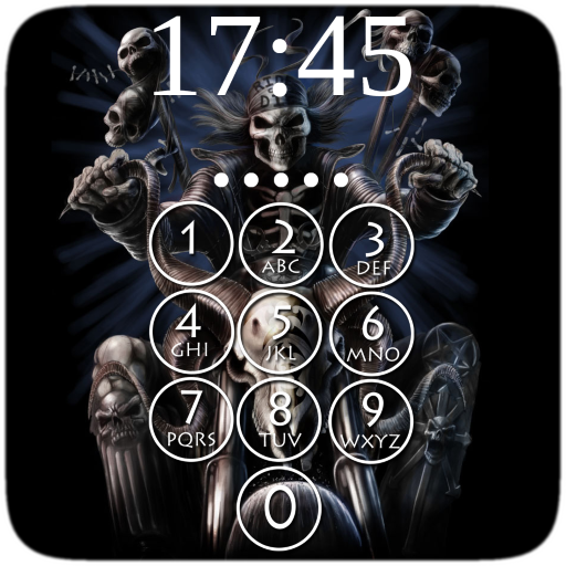 Skeleton Lock Screen icon