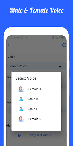 Human Voice - Text To Speech screenshot 5