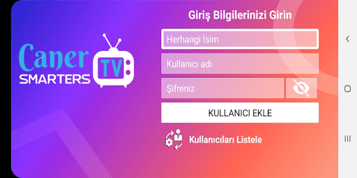 CANER TV SMARTES screenshot 1