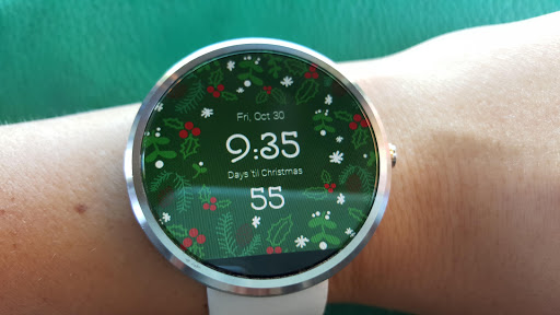 Christmas Countdown Watch Face screenshot 2