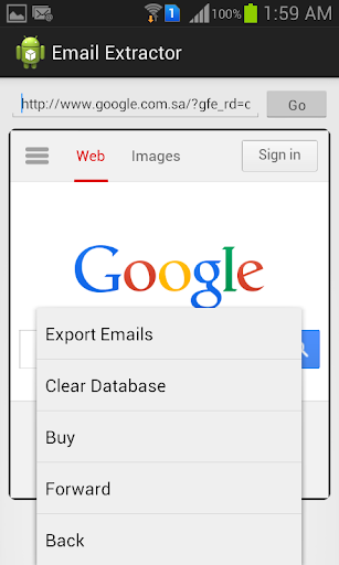 Extract Email Address screenshot 2