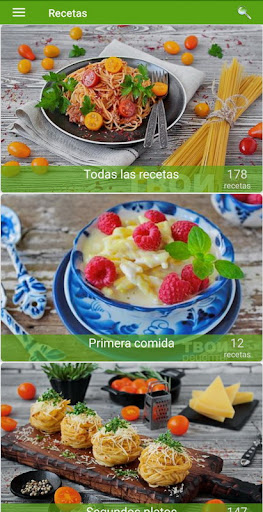 Recetas de espaguetis screenshot 1