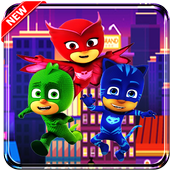 Cat PJ Hero Super Mask : Runner Adventure icon