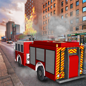 Fire Truck Sim 3D icon