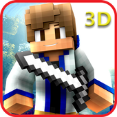 Skin Editor for Minecraft 3D icon