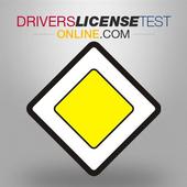 Drivers license test icon