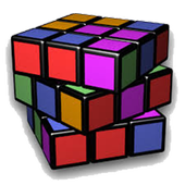 Magic Rotating Rubiks Cube - cube rubik games أيقونة