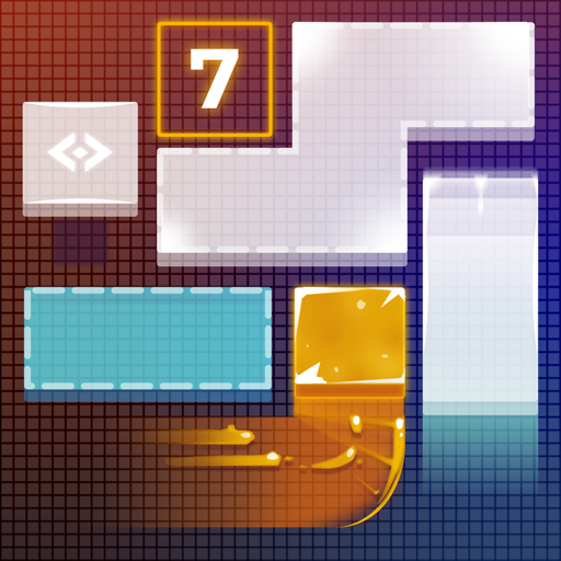 Schiebepuzzle: Perfekte Blockbewegung icon