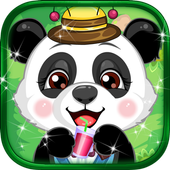 Lovely panda - Pet Dressup icon