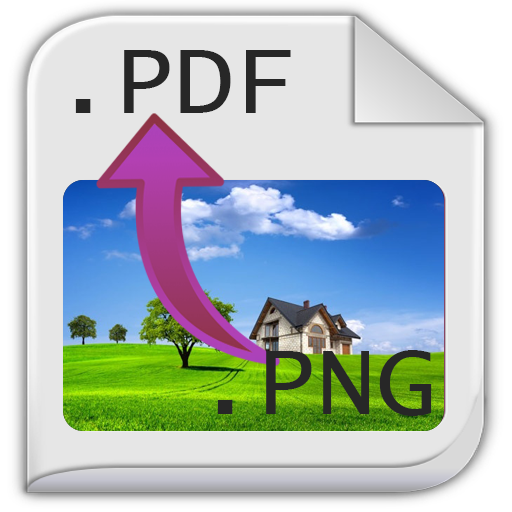 Image To PDF Converter, png jpg to pdf converter icon