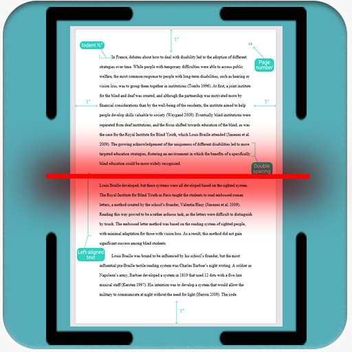Image to Text scanner OCR icon