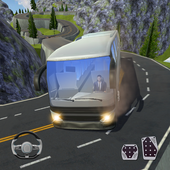Real Bus Driving Racing Simulator - Uphill Climb icon
