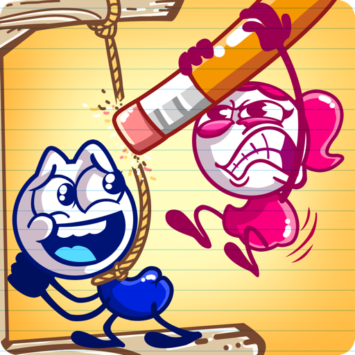 Pencil erase puzzle: delete one part icon