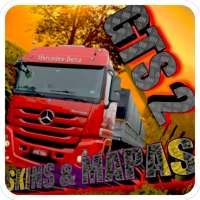 Grand Truck Simulator 2 SKINS e MAPAS