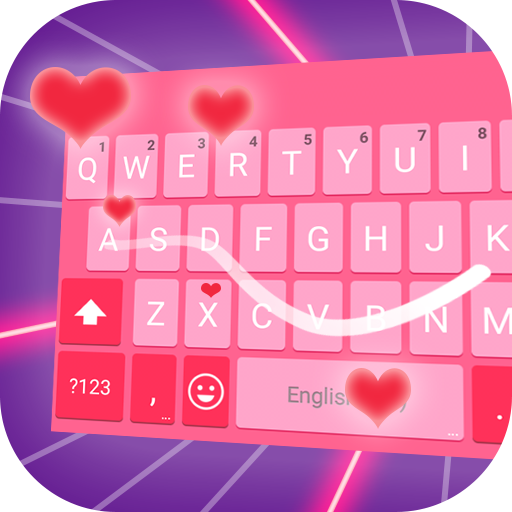 Cute &amp; Pink Keyboard Theme أيقونة