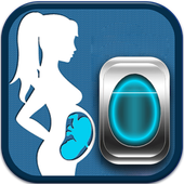 Pregnancy Fingerprint  Test Machine icon