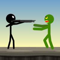 Stickman and Shotgun