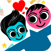 2 Love Balls Draw Line icon