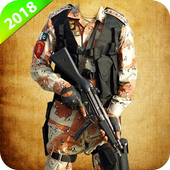Best Pakistan Army Dress Photo Maker : Army Suit icon