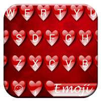 Valentine Red Emoji Keyboard