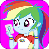 Live Wallpapers Rainbow Dash Styl أيقونة