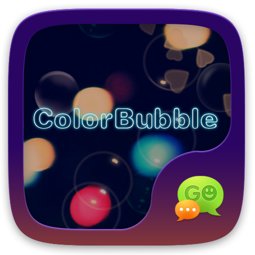 GO SMS COLOR BUBBLE THEME icon
