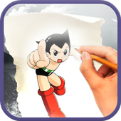How To Draw Astro Boy icon